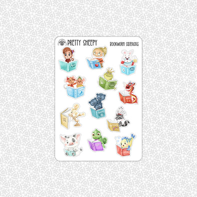 Bookworm Sidekicks Stickers