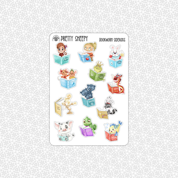 Bookworm Sidekicks Stickers
