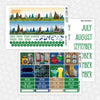 Bright Suns Printable Planner Stickers PNG Digital Download Monthly Kit
