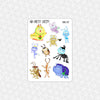 Bugs Life Planner Stickers Collection