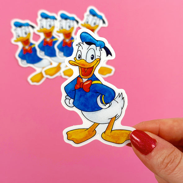 Fab 5 Donald Easy Peel Premium Vinyl Die Cut Sticker