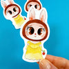Princess Monsters Easy Peel Premium Vinyl Die Cut Sticker