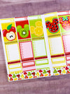 Magical Fruit Weekly Planner Stickers Collection