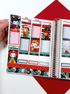 Merry Villainmas Weekly Planner Stickers Collection