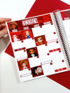 Horror Princesses Monthly Kit for EC Planner | Monthly Planner Stickers