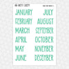 Candy Hero Monthly Kit for EC Planner | Monthly Planner Stickers