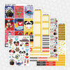 Castaway Cruise Printable Planner Stickers PNG Digital Download Weekly Vertical Kit