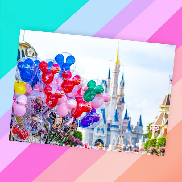 Castle Balloons Digital Photo Download