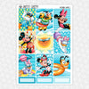 Catching Waves Weekly Planner Stickers Collection