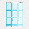 Catching Waves Weekly Planner Stickers Collection