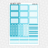 Catching Waves Weekly Planner Stickers Collection