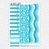 Catching Waves Weekly Planner Stickers Collection