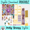 Celebrate Printable Planner Stickers PNG Digital Download Weekly Vertical Kit