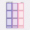 Celebrate MK Weekly Planner Stickers Collection