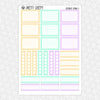 Celebrate Spring Weekly Planner Stickers Collection