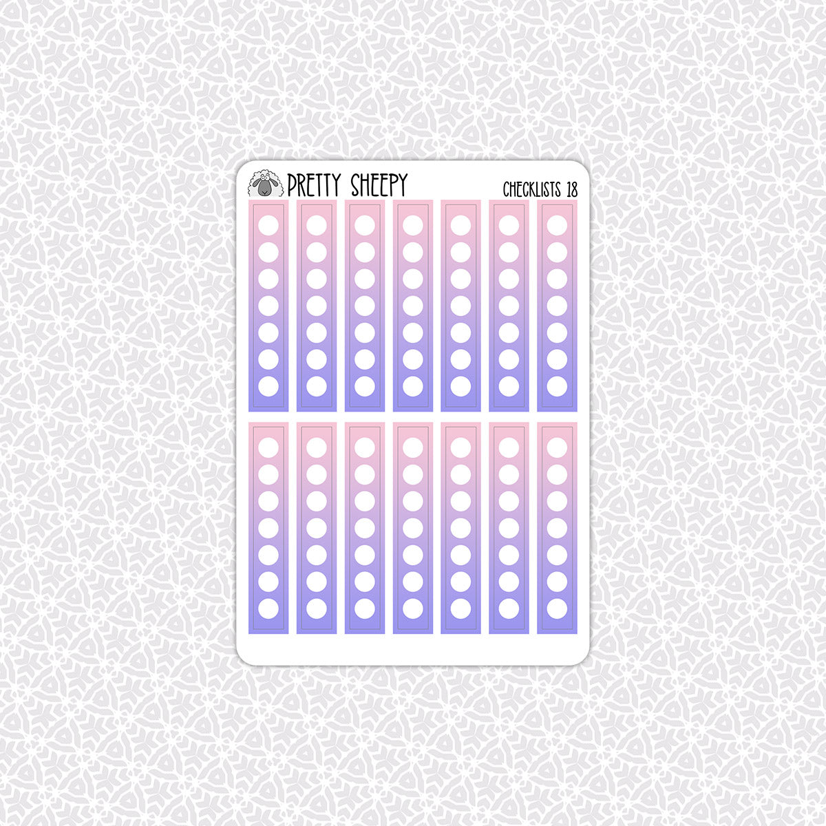 Checklists Planner Stickers – Pretty Sheepy