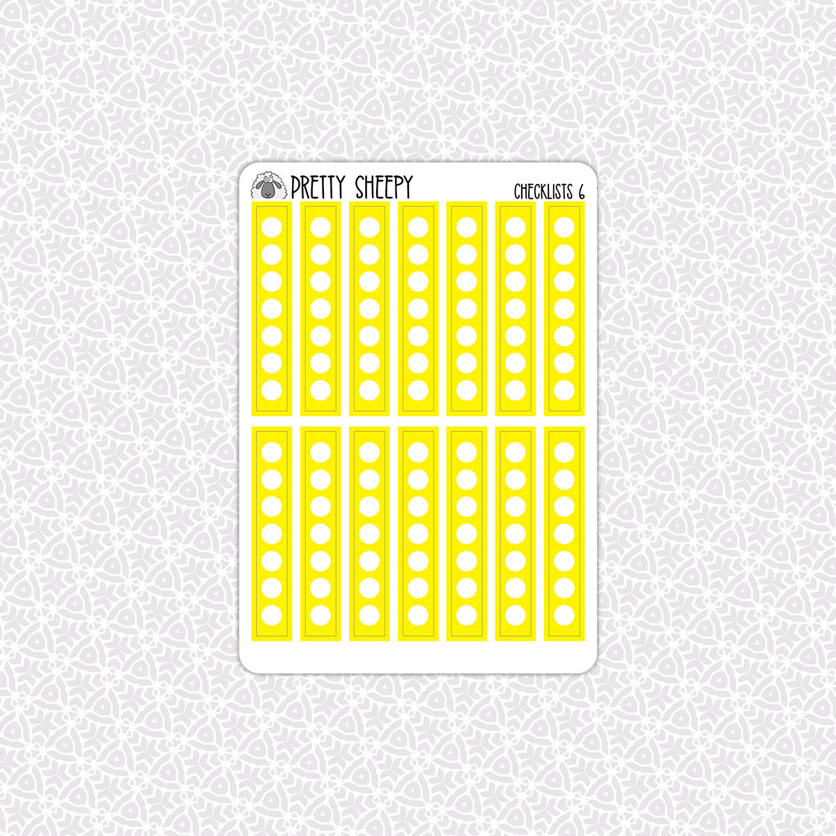 Checklists Planner Stickers – Pretty Sheepy