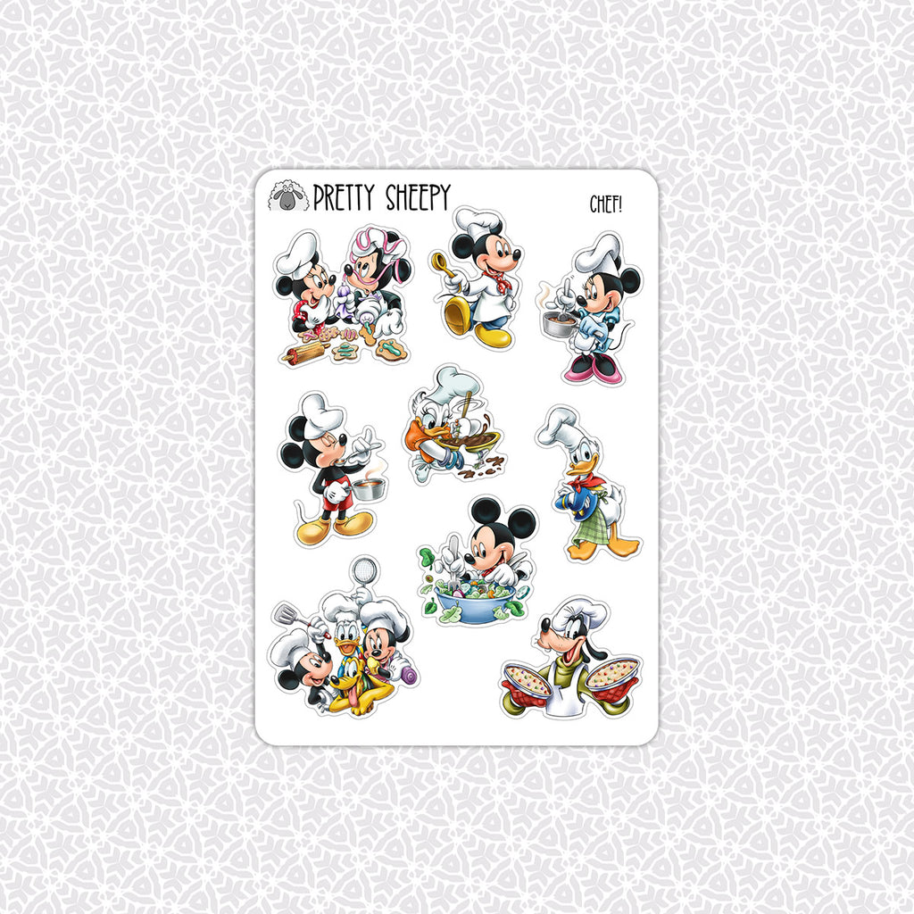 Sticker Mini Chef Chef! Stickers – Pretty Sheepy