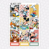 Chef Mickey Printable Planner Stickers PNG Digital Download Weekly Vertical Kit