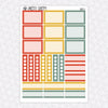 Chef! Weekly Planner Stickers Collection