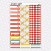 Chef! Weekly Planner Stickers Collection