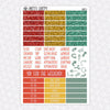 Chef! Weekly Planner Stickers Collection
