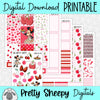 Cherry on Top Printable Planner Stickers PNG Digital Download Weekly Vertical Kit