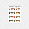 Christmas Candy Apples Stickers