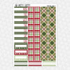 Christmas Carol Weekly Planner Stickers Collection