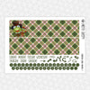 Christmas Carol Monthly Kit for EC Planner | Monthly Planner Stickers