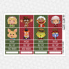 Christmas Carol Monthly Kit for EC Planner | Monthly Planner Stickers