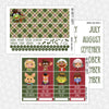 Christmas Carol Monthly Kit for EC Planner | Monthly Planner Stickers
