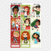 Christmas Friends Weekly Planner Stickers Collection