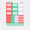 Christmas Photos Weekly Planner Stickers Collection