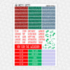 Christmas Photos Weekly Planner Stickers Collection