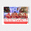 Christmas Photos Monthly Kit for EC Planner | Monthly Planner Stickers