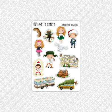 Christmas Vacation Stickers