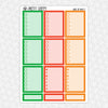 Cinco de Mayo Weekly Planner Stickers Collection