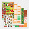 Cinco de Mayo Printable Planner Stickers PNG Digital Download Weekly Vertical Kit