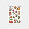 Cinco de Mayo Weekly Planner Stickers Collection