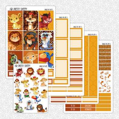 Circle of Life Planner Stickers Collection