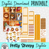 Circle of Life Printable Planner Stickers PNG Digital Download Weekly Vertical Kit