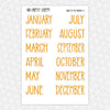 Circle of Life Monthly Kit for EC Planner | Monthly Planner Stickers