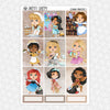 Cleaning Princesses Weekly Planner Stickers Collection