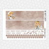 Cleaning Princesses Monthly Kit for EC Planner | Monthly Planner Stickers