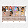 Cleaning Princesses Monthly Kit for EC Planner | Monthly Planner Stickers