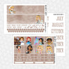 Cleaning Princesses Printable Planner Stickers PNG Digital Download Monthly Kit
