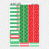 Clubhouse Christmas Weekly Planner Stickers Collection