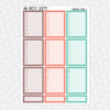 Clubhouse Fitness Weekly Planner Stickers Collection