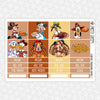 Clubhouse Thanksgiving Monthly Kit for EC Planner | Monthly Planner Stickers